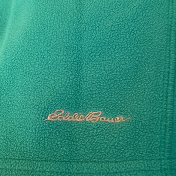 Eddie Bauer Quarter Zip Fleece Pullover Small - Picture 3 of 5